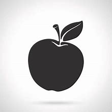 Image result for Apple Only Whit Leave Silhouette