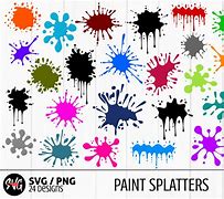 Image result for Paint Splatter Template
