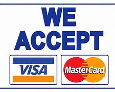 Image result for We Accept Visa/MasterCard Logo
