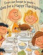 Image result for Happy Thanksgiving Charlie Brown