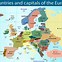 Image result for Europe Map with Countries Names