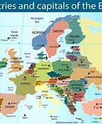 Image result for Map of Europe with Cities