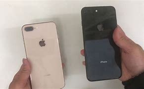 Image result for iPhone 8 Plus Space Grey vs Gold