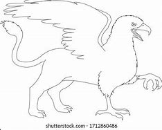 Image result for Mythical Griffin Sketch