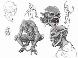 Image result for Ghoul Sketch