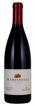 Image result for Martinelli Pinot Noir Reserve Martinelli