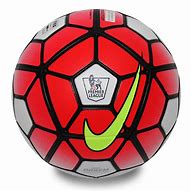 Image result for Nike Red Soccer Ball Premier League