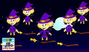 Image result for Five Little Witches Hoop