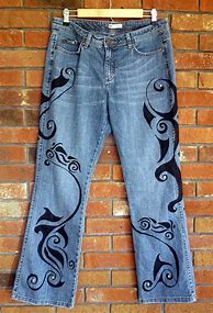 Image result for Men's Jeans with Designs