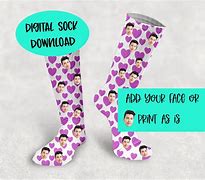 Image result for Sublimation Sock Template