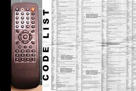Image result for RCA Universal Remote Codes