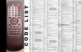 Image result for TV Codes for RCA Remote