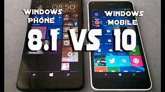 Image result for Windows Phone 8 1 vs 10