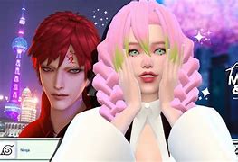 Image result for Sims 4 Anime Skin