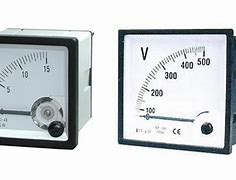 Image result for Old Volt Amp Meter Digital