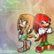 Image result for Knuckles and Tikal Meet