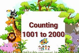 Image result for Count by 1001