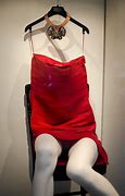 Image result for Liz Truss Red Dress