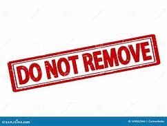 Image result for Do Not Remove Clip Art