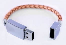 Image result for Leather USB Bracelet