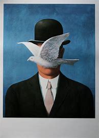 Image result for Rene Magritte Bowler Hat