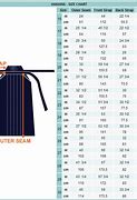 Image result for Kung Fu Uniform Size Chart