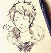 Image result for Cool Anime Boy Sketch