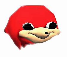 Image result for Ugandan Knuckles Transparent PNG