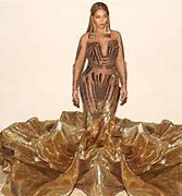 Image result for Beyoncé Gold Dress