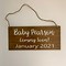 Image result for Baby Coming Soon Announcement Logo