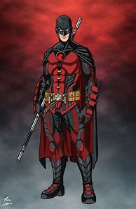 Image result for Red Suit Robin Tim Drake