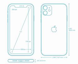 Image result for iPhone 11 Case Template Measurements