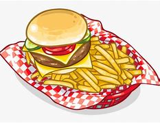 Image result for Cheeseburger and Fries Images No Salad