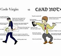 Image result for vs Code Vim Chad Meme