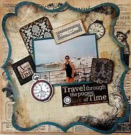 Image result for Travel Scrapbook Layouts