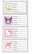 Image result for Sanrio Cube Box Template