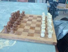 Image result for DIY Chess Board Table