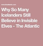 Image result for Iceland Elves Proof