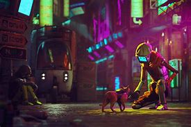 Image result for Stray Cat Game Art