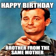 Image result for Funny Older Brother Birthday Memes