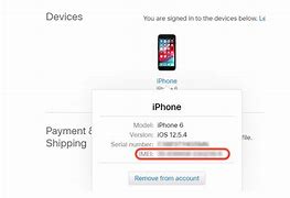 Image result for Imei in iPhone While Locked