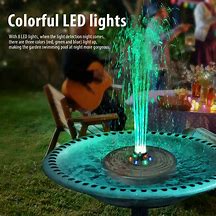 Image result for Solar Water Fountains for Landscaping