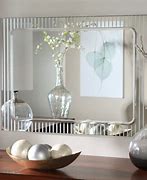 Image result for Frameless Long Wall Mirror