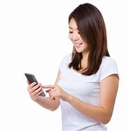 Image result for Person Looking at Cell Phone