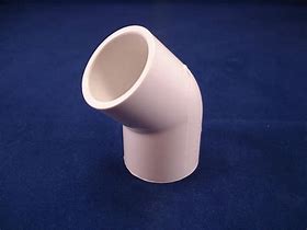 Image result for 1" PVC 45-Degree Elbow