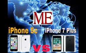 Image result for iPhone 5C vs iPhone 7 Plus