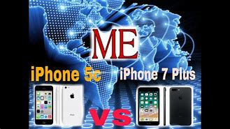 Image result for iPhone 5C vs iPhone 7 Size