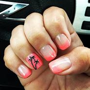 Image result for Palm Tree Nail Art Designs