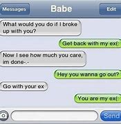 Image result for Funny Break Up Messages