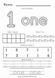 Image result for Number Review Free Printable
